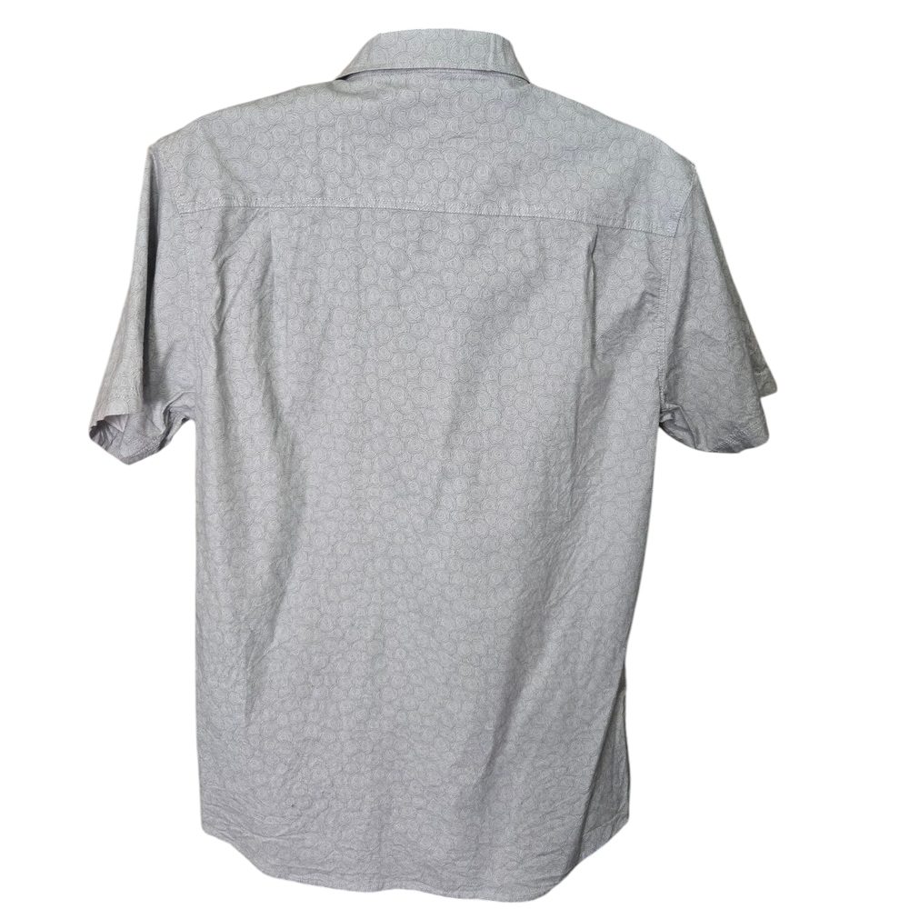 O'neill Button Down Short Sleeve Black Swirl Accent Sz.XL - Picture 2 of 7